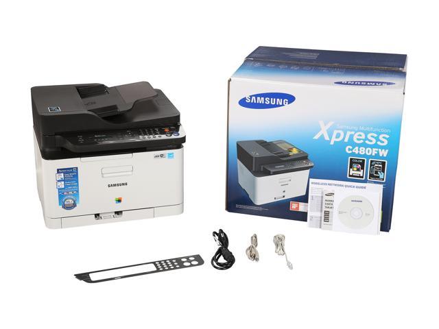 NeweggBusiness Samsung Xpress SL-C480FW Multifunction Color Laser Printer