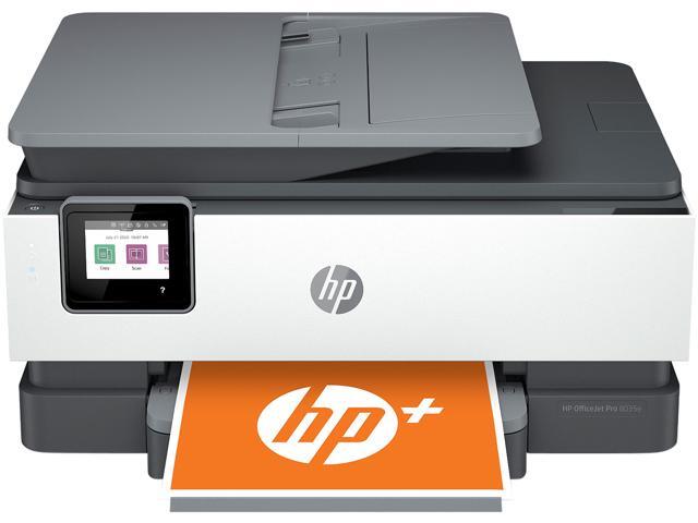 HP OfficeJet Pro 8035e All-in-One Wireless Color Printer (Basalt) with bonus 12 months Instant Ink with HP+ (1L0H6A)