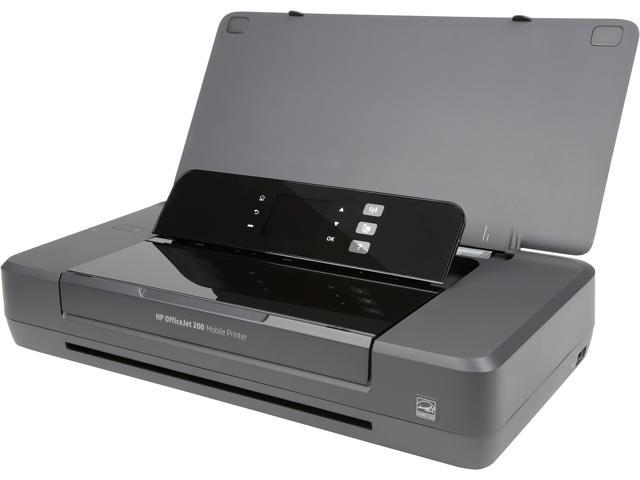 HP - OfficeJet 200 Mobile Inkjet Printer - Black