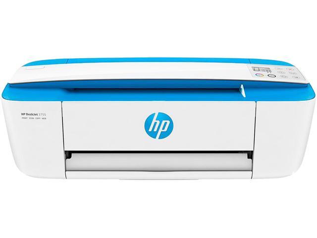 HP DeskJet 3755 All-in-One Wireless Color Inkjet Printer - Blue