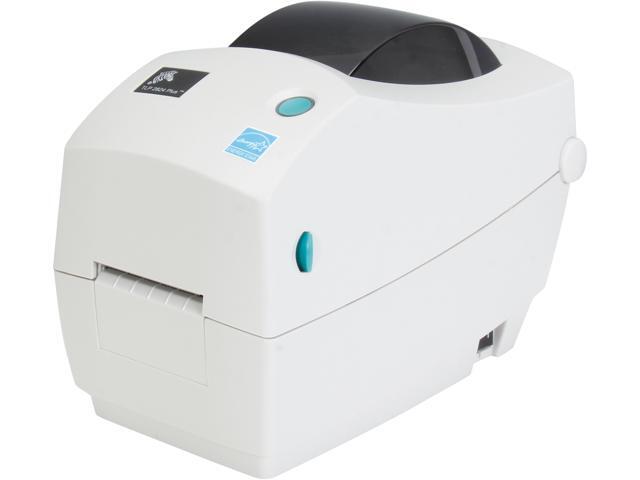 Zebra TLP2824 Plus 2' Desktop Thermal Transfer Label Printer 203 dpi USB Internal 10/100 Ethernet Cutter EPL ZPL - 282P-101512-000
