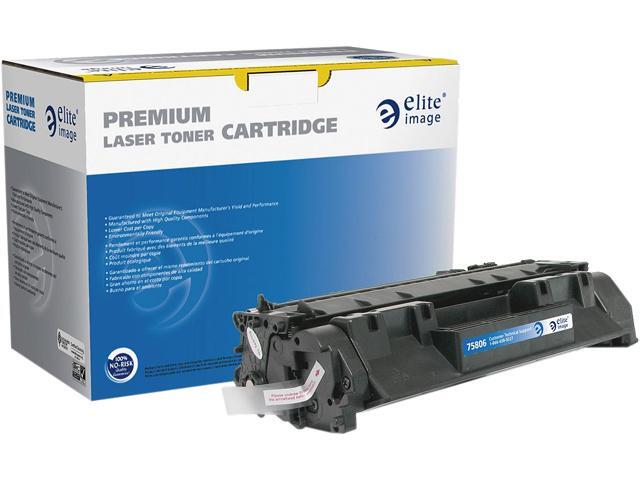 Elite Image Compatible Black Toner Cartridge Replacement for HP 80A CF280A