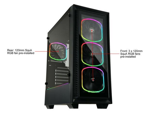 NeweggBusiness - Enermax Starryfort SF30 Addressable RGB Tempered