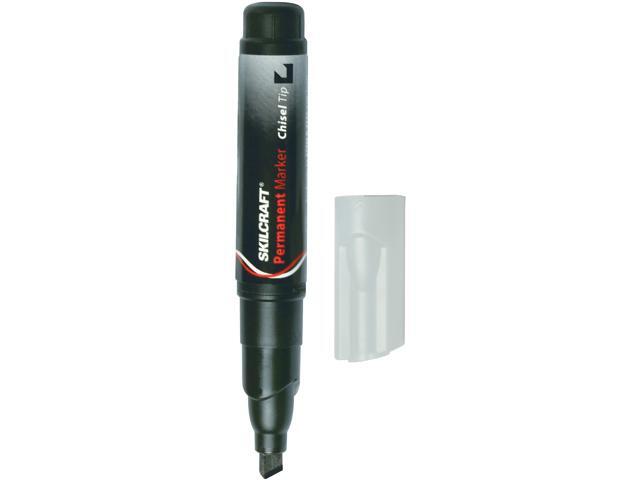 SKILCRAFT Large Chisel Tip Permanent Markers