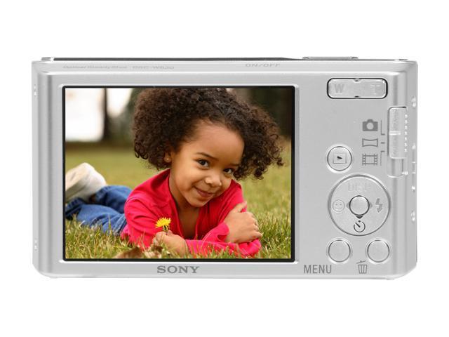 NeweggBusiness - SONY Cyber-shot W830 Silver 20.1MP 8X Optical