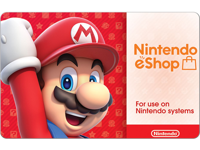 NeweggBusiness Nintendo eShop 35 Gift Card Email Delivery