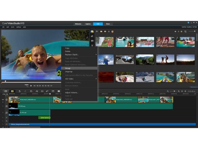 NeweggBusiness - Corel VideoStudio Ultimate X10 - Download