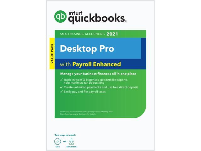 quickbooks pro with quickbooks enhanced payroll 2013