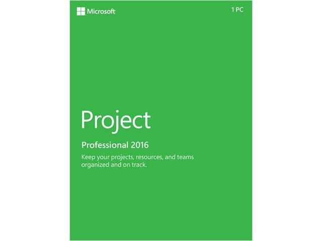 Neweggbusiness Microsoft Project Pro 16 Product Key Card 1 Pc