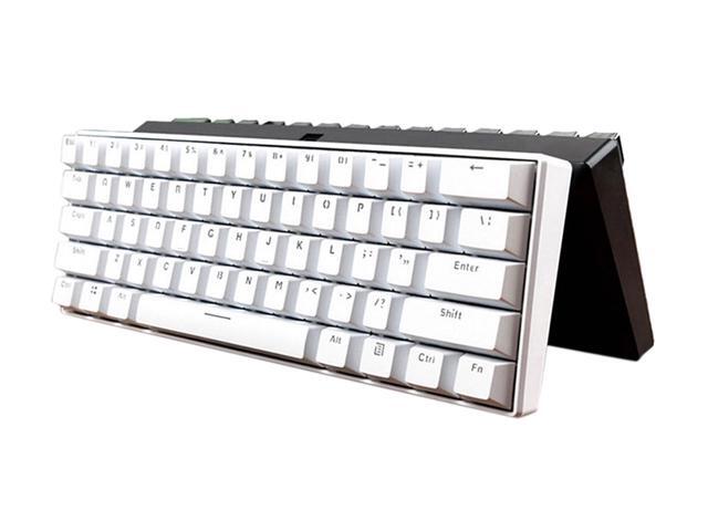 Royal Kludge RK61 Mechanical Bluetooth 30 Wired/Wireless 61 Keys Multi-Device LED Backlit Gaming/Office Keyboard for iOS Android Windows and Mac