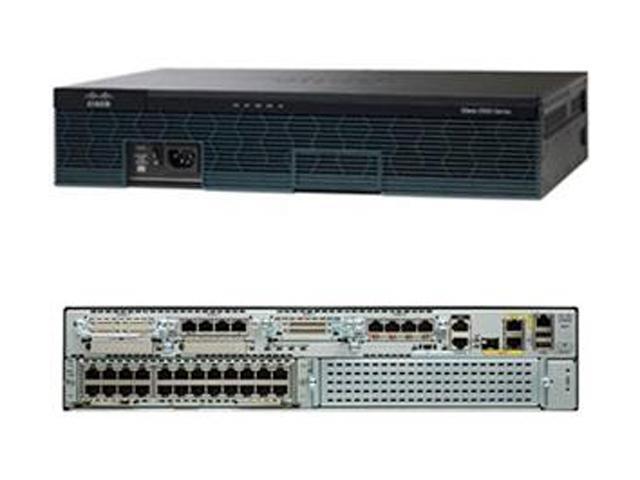 1 x SFP Mini-GBIC CISCO2921-SEC/K9 3 x 10/100/1000Base-T WAN CF 4 x HWIC Card 2 x CompactFlash Cisco 2921 Integrated Services Router 3 x PVDM 2 x Services Module