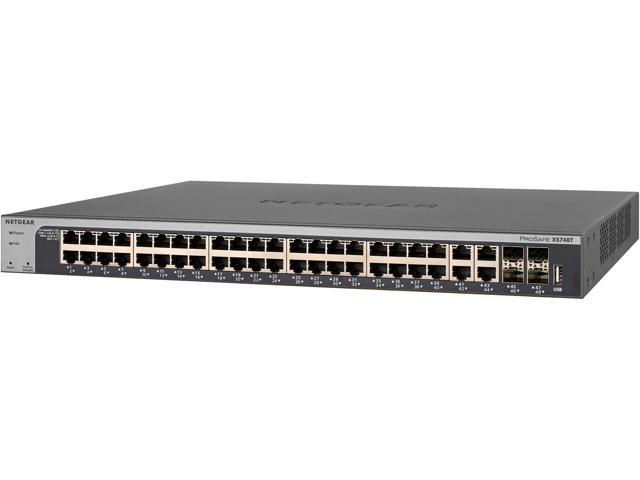 NeweggBusiness - NETGEAR 48-Port 10G Ethernet Smart Switch (XS748T