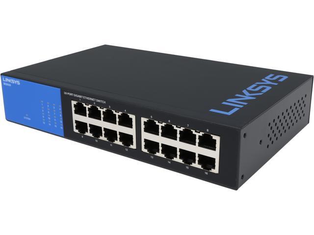 Linksys 16-Port Gigabit Switch (SE3016)