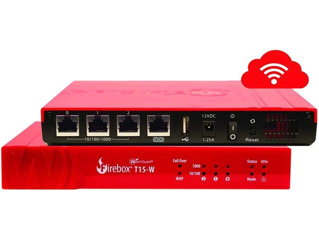 WatchGuard Firebox T15-W Network Security/Firewall Appliance