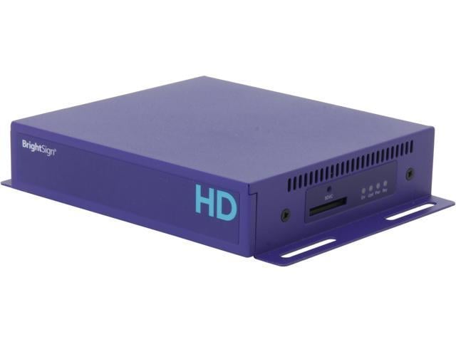 NeweggBusiness - Brightsign HD220 Full HD 1080p Networked Interactive  Digital Signage Player