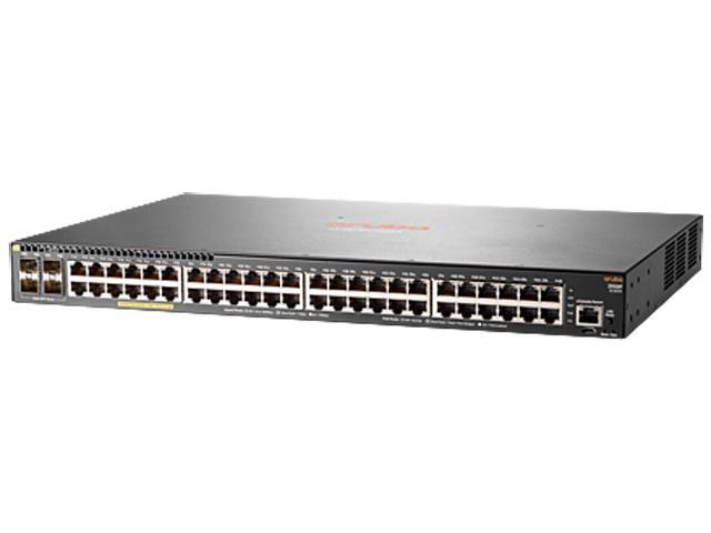 HPE Aruba JL262A#ABA 2930F 48G PoE+ 4 SFP Switch