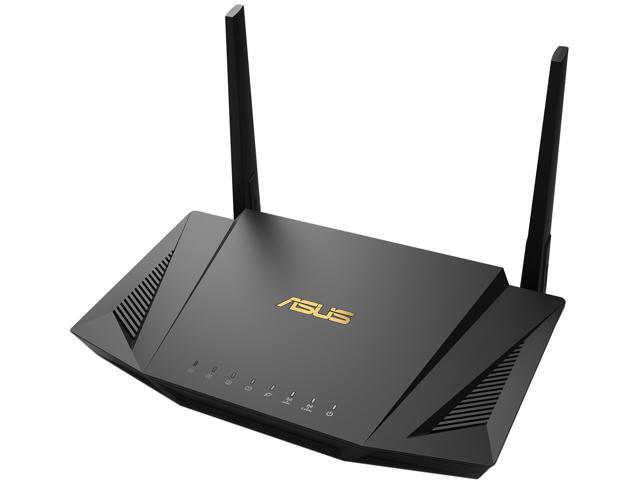 ASUS RT-AX56U AX1800 WiFi 6 Dual-Band WiFi Router, Lifetime Internet Security with AiProtection, Whole-home WiFi with AiMesh, MU-MIMO, OFDMA, VPN.