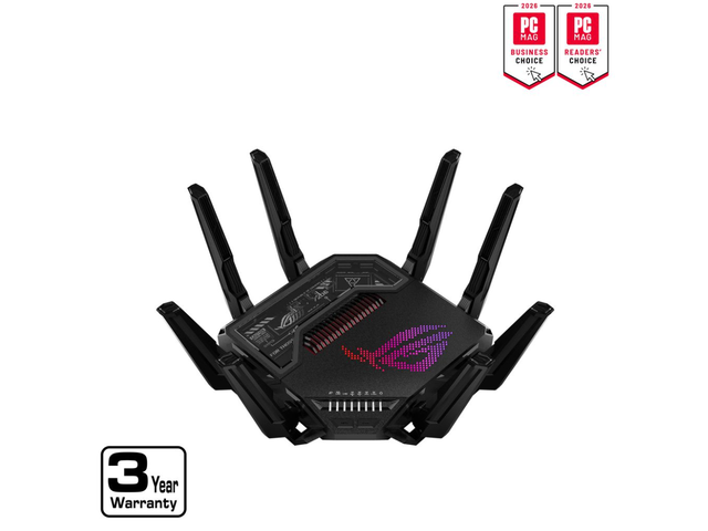 ROG Rapture GT-BE98 WiFi7 ルーター 10GB NeweggBusiness - ASUS ROG Rapture GT-BE98 PRO First Quad-Band WiFi