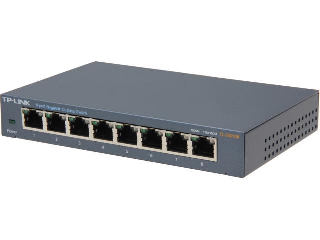 TP-Link TL-SG108E Switch Ethernet 8 Ports Gigabi…