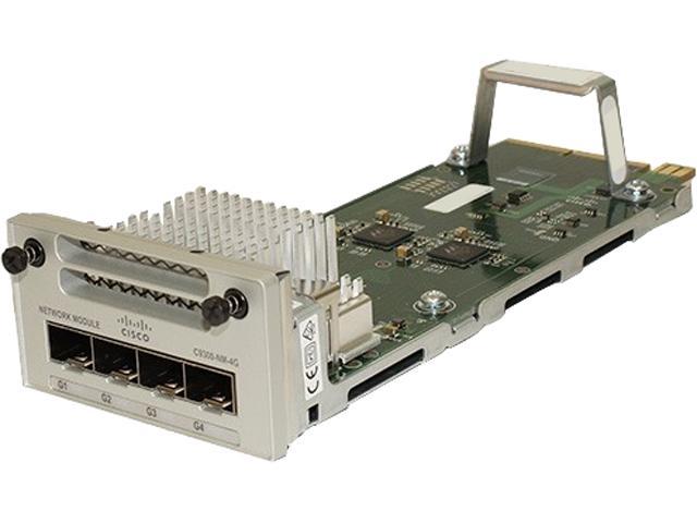 Refurbished: CISCO C9300-NM-4G 9300 Series 4x 1G Network Module