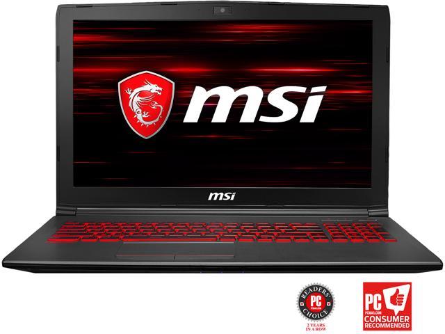 NeweggBusiness - MSI GV Series - 15.6" 60 Hz IPS - Intel Core i5 8th Gen 8300H (2.30GHz) - NVIDIA GeForce 1060 8 GB DDR4 - 1TB 128 GB M.2 SSD - Windows 10 Home 64-Bit - Gaming Laptop (GV62 8RE-016 )