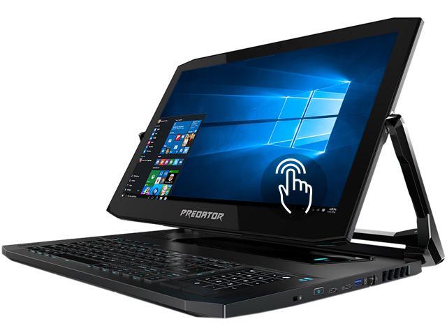 Acer Predator Triton 900 PT917-71-78FC 17.3' Touchscreen Gaming Notebook - 3840 x 2160 - Core i7 i7-9750H - 32 GB RAM - 1 TB SSD - Black
