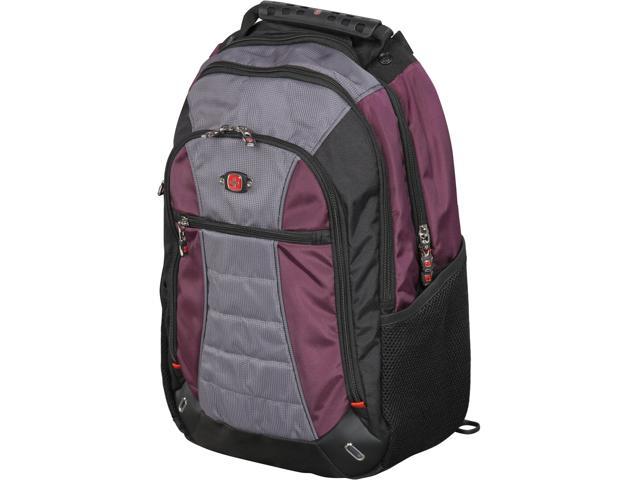 NeweggBusiness Wenger Black Gray Purple SKYWALK 16