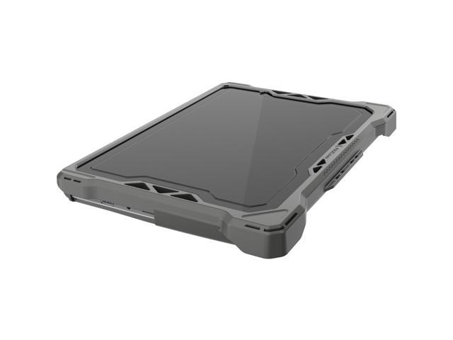 NeweggBusiness - MAXCases Extreme Shell-F Slide Case for HP Chromebook G9  and G8 Clamshell (Gray/Clear)