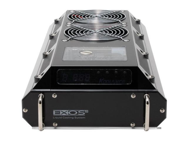 超希少　koolance exos ex2-755 240mm冷却システム EX2-752BK (Exos-2 LX) Liquid Cooling System, Black