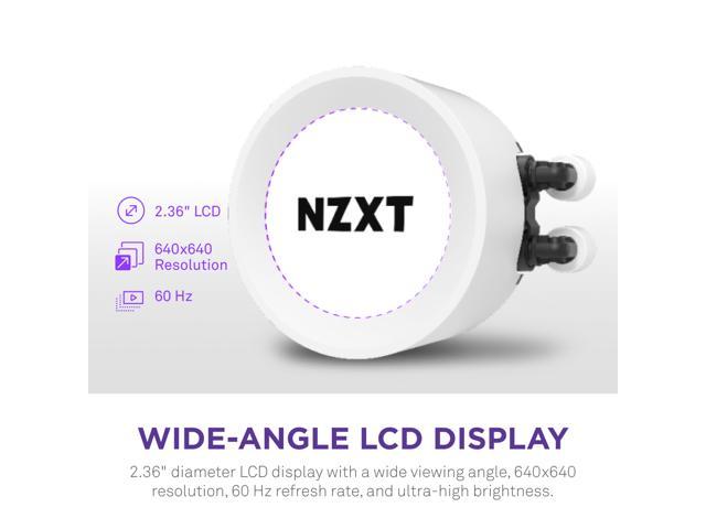 Buy the NZXT Kraken ELITE 240 240mm AiO Water Cooling with 2.36 inch  diameter ( RL-KN24E-B1 ) online 