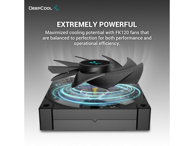DeepCool LT720 Premium 360mm Water Cooling Kit; High-Performance FK120 FDB  Fans; Multidimensional Infinity Mirror Block; 5V - Micro Center
