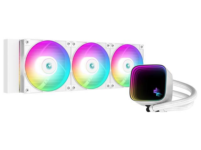 DEEPCOOL LS720 SE Digital 360mm ARGB 水冷 NeweggBusiness - DeepCool LS720 SE Liquid Cooler 360mm 4th