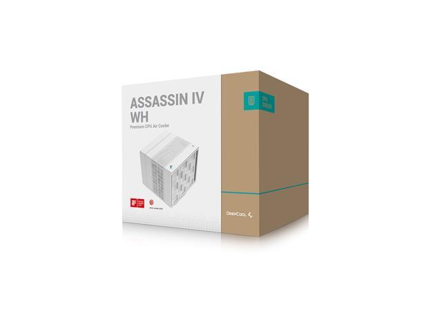 DeepCool ASSASSIN IV Premium CPU Air Cooler, Dual-Tower, 120/140mm FDB Fan  Configuration, 7 Copper Heat Pipes, Quiet/Peformance Mode Switch