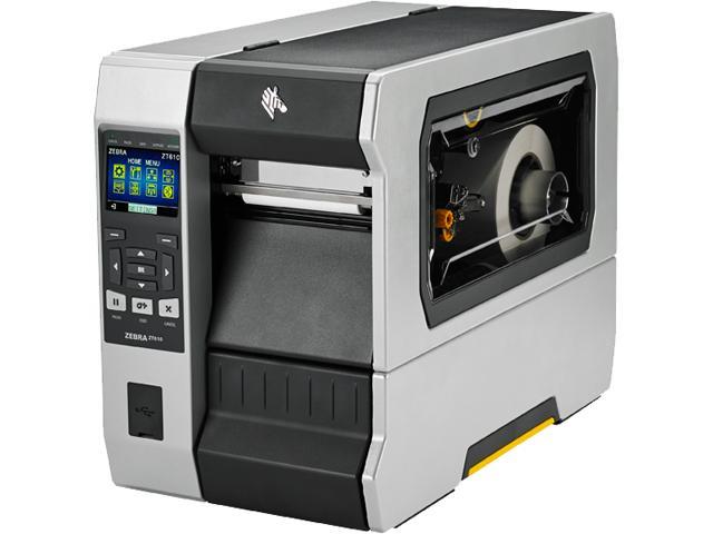 Zebra Zt610 4 Thermal Transfer Label Printer With Color Screen 203dpi Serial Usb Gigabit 5075