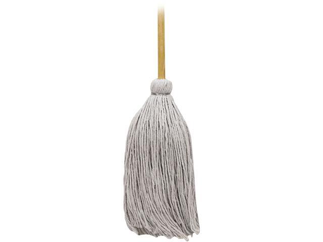 Mop Head Cotton Cut-End White #20 Handle Deck 12/Carton