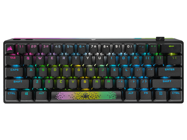 US 60% Gaming Keyboard Mechanical RGB Wired Dye-Sublimation PBT