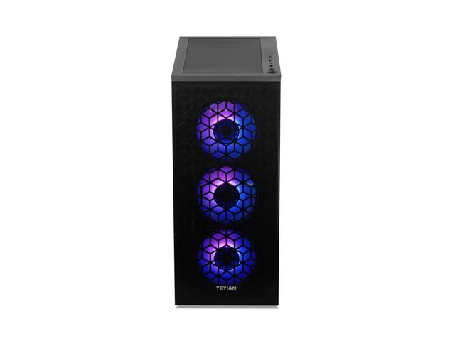 Yumi.yu Yeyian Yumi Gaming Desktop PC, AMD Ryzen 7 5700X, NVIDIA