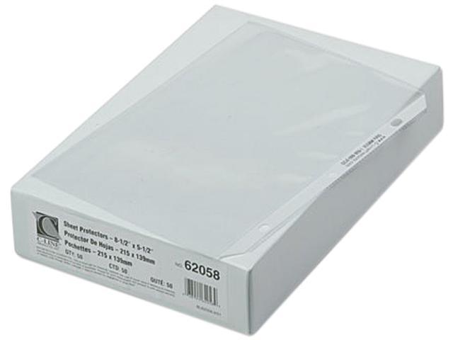 Sheet Protectors for 8.5x5.5-inch Inserts (Case of 50)