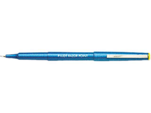 Pilot Razor Point Marker Pen, Extra Fine, Red Ink, Dozen