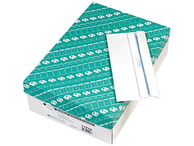 Quality Park Products Redi-Seal 4 1/8" x 9 1/2" White 24 lbs. Security Tinted Envelopes, 500/Pack