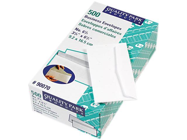 Quality Park(R) Business Envelopes, #6 3/4 (3 5/8in. x 6 1/2in.), White, Box Of 500