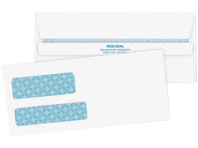 250 Double Window Security Tint Check Envelopes Wallet Quickbooks Lick & Stick 