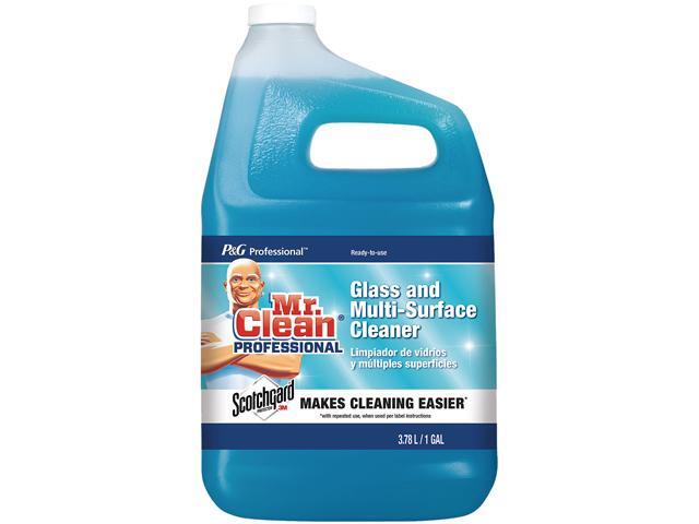 Mr Clean Professional 81633EA Glass and Multi-Surface Cleaner with Scotchgard Protector Apple 1 Gal Ready-To-Use