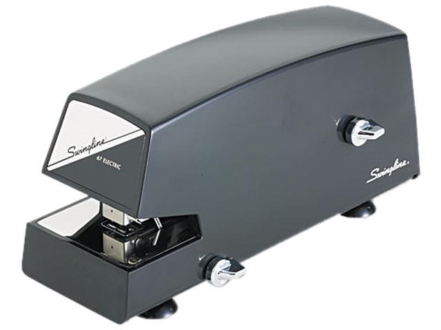 Swingline Commercial Electric Full Strip Stapler, 20 Sheet Capacity, Black