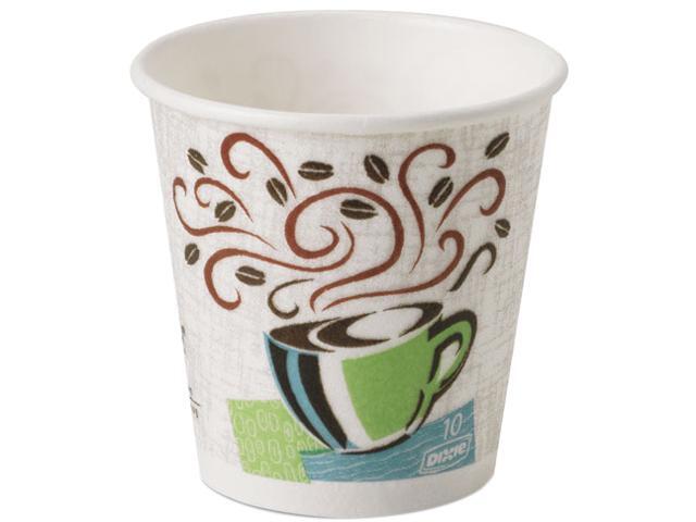 Dixie 5310DX Hot Cups Paper 10 oz Coffee Dreams Design 500 / Carton