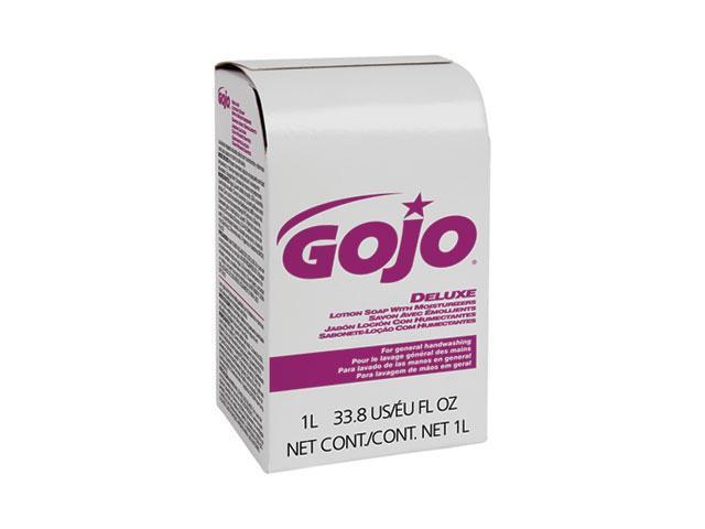 GOJO 2117-08CT NXT Lotion Soap w/Moisturizer Refill Light Floral Liquid 1000ml Box 8/Carton