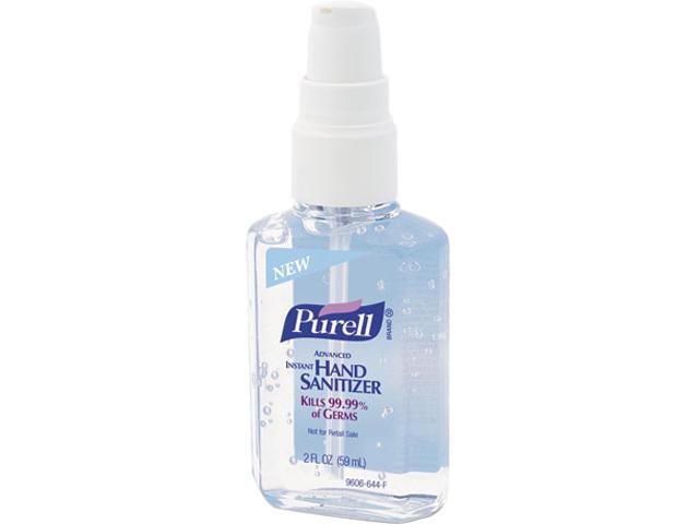 PURELL 9606-24 Instant Hand Sanitizer 2-oz Personal Pump Bottle 24/Carton