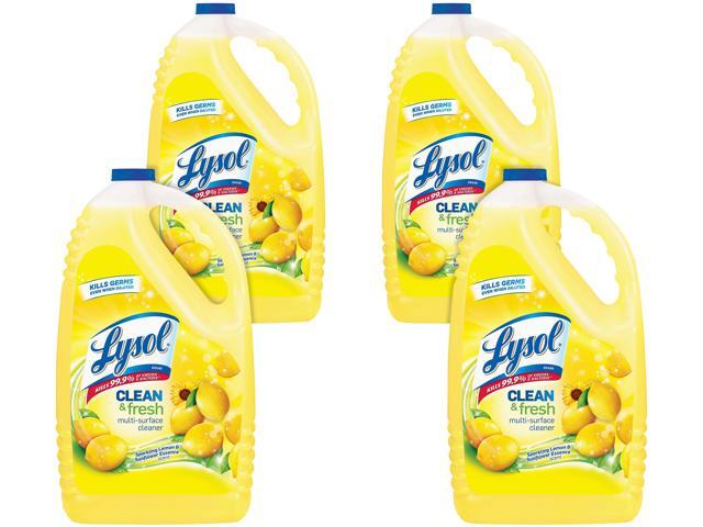 LYSOL 77617CT Clean/Fresh Lemon Cleaner