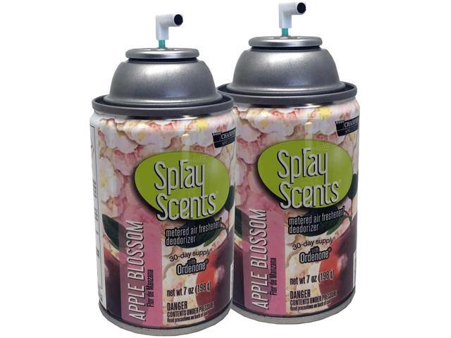 Champion Sprayon CHA 5188 SPRAYScents Metered Air Freshener Refill Apple Blossom 700 oz Aerosol 12/Carton