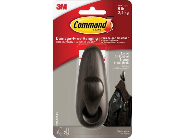 Command FC13ORBES Large Forever Classic Hook Oil Rubbed Bronze